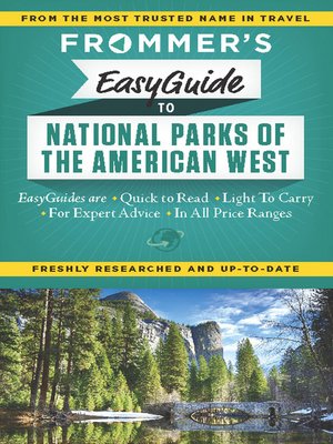 cover image of Frommer's EasyGuide to National Parks of the American West